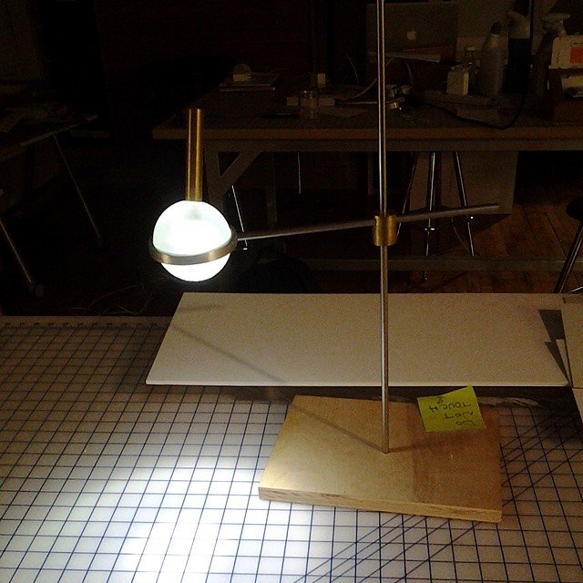 Ball lamp... mark IV. 6 months and almost done